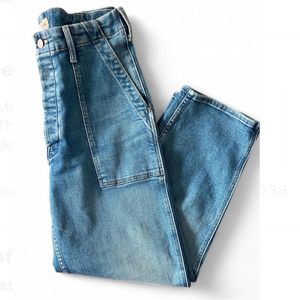 MOTHER SUPERIOR Light Blue Ankle Jeans - Picture 4 of 10
